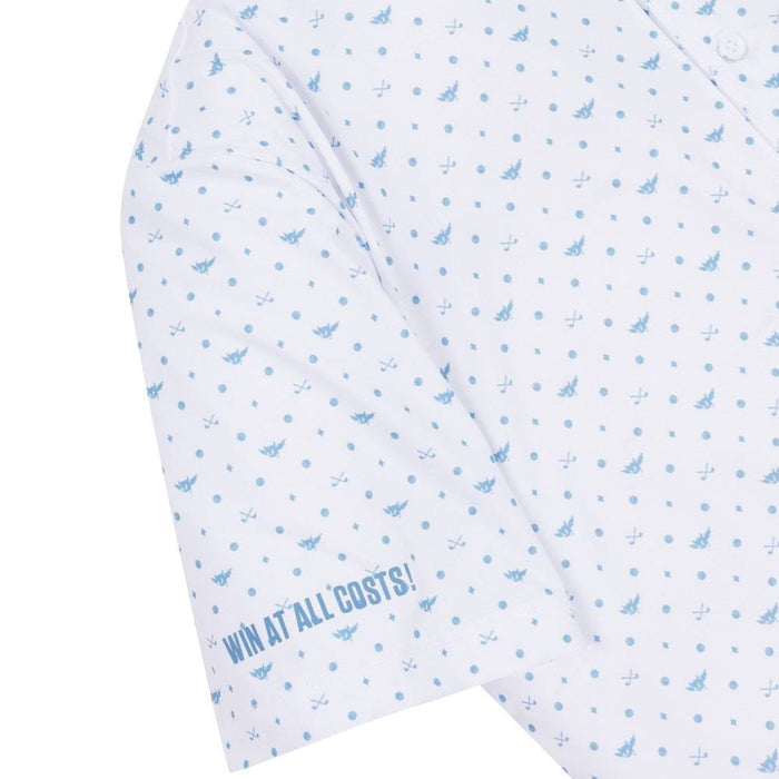 WAAC Flying WAACKY Dot Golf Polo White - FW24 Men