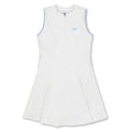 WAAC Half Zipup Flare Golf Dress White - 23 Women