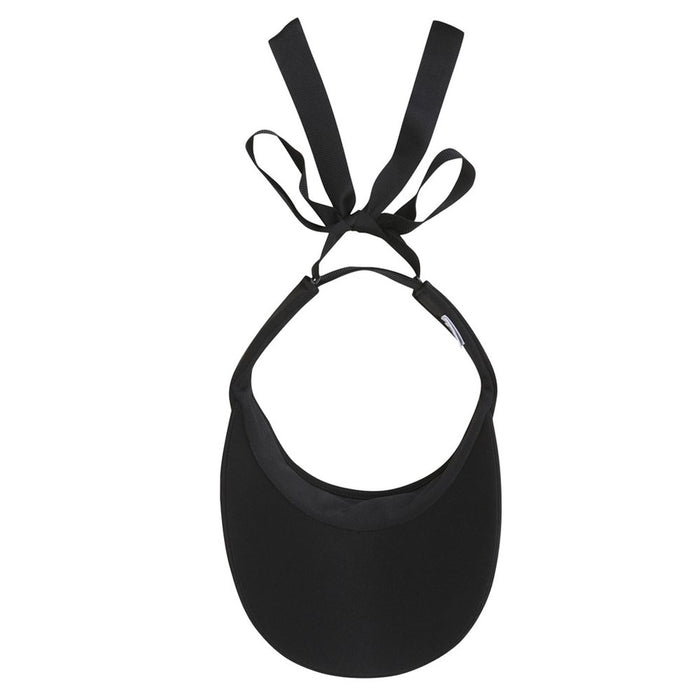 WAAC Heart Logo Sun Golf Visor Black - 23 Women