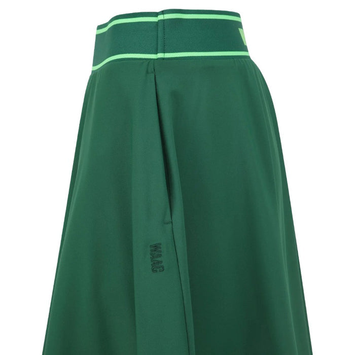 WAAC Jersey Flare Golf Skort Green - SP25 Women