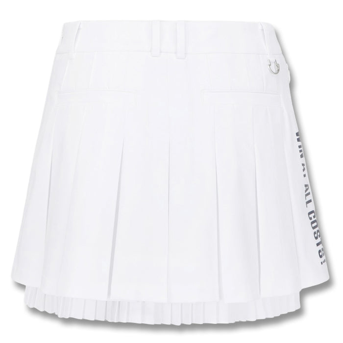 WAAC Layering Pleats Golf Skort White - FW24 Women