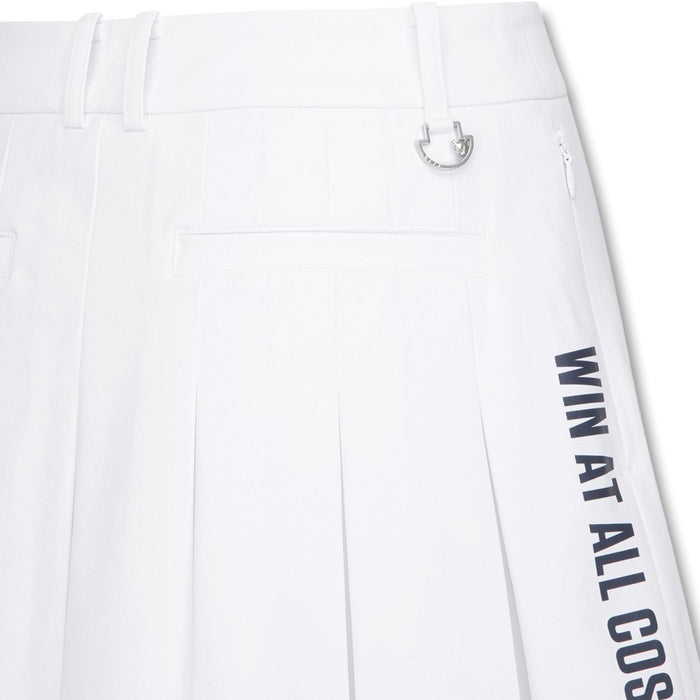 WAAC Layering Pleats Golf Skort White - FW24 Women