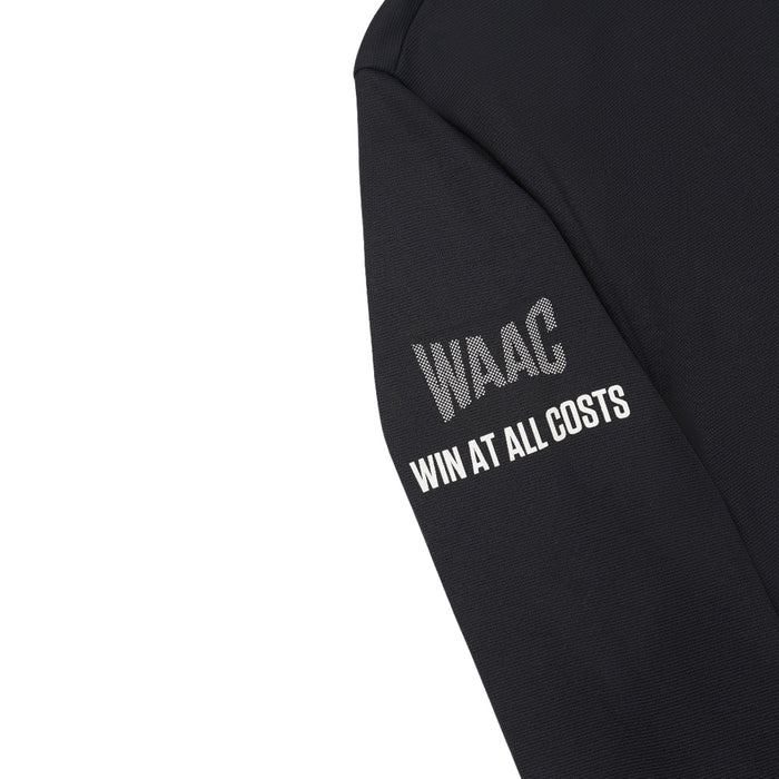 WAAC Logo Placket Longsleeve Golf Polo Dark Navy - SS26 Men
