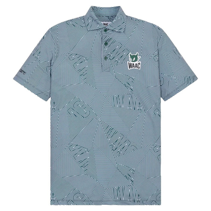 WAAC Maze Golf Polo Green - SP25 Men