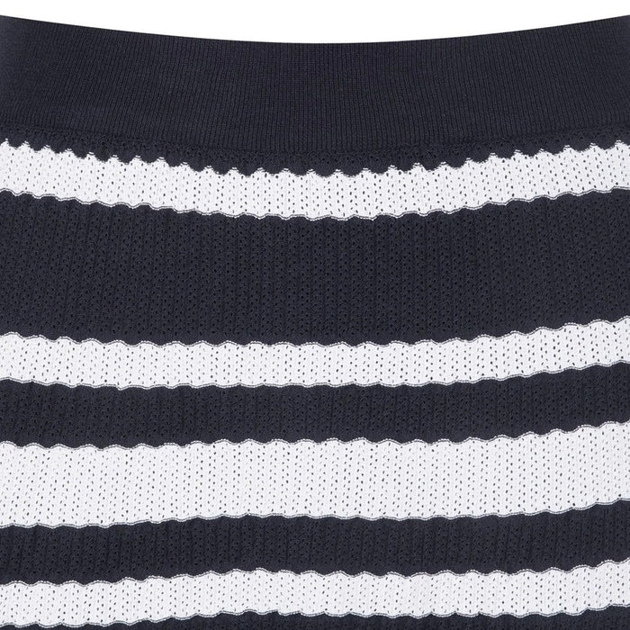 WAAC Multi Stripes Knit Golf Skort Navy - SP25 Women