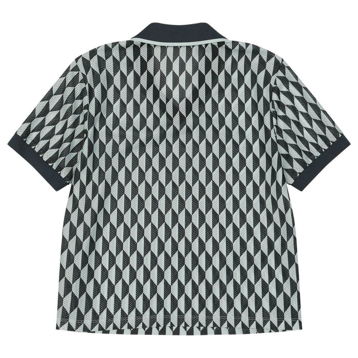 WAAC Optic Block Over Fit Golf Polo Mint - SS26 Women