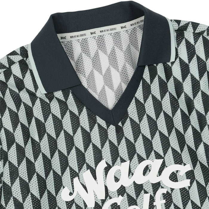 WAAC Optic Block Over Fit Golf Polo Mint - SS26 Women