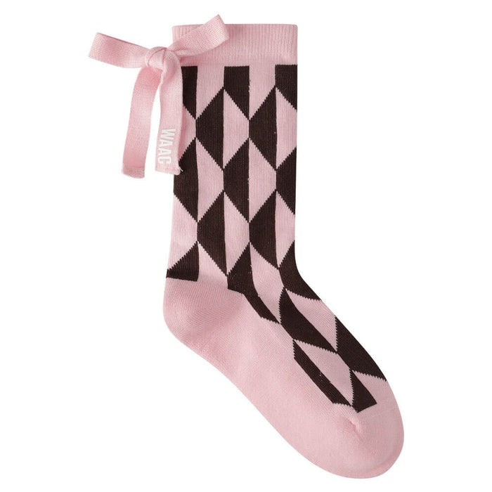 WAAC Optic Block Ribbon Golf Socks - SS26 Women