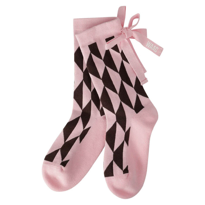 WAAC Optic Block Ribbon Golf Socks - SS26 Women
