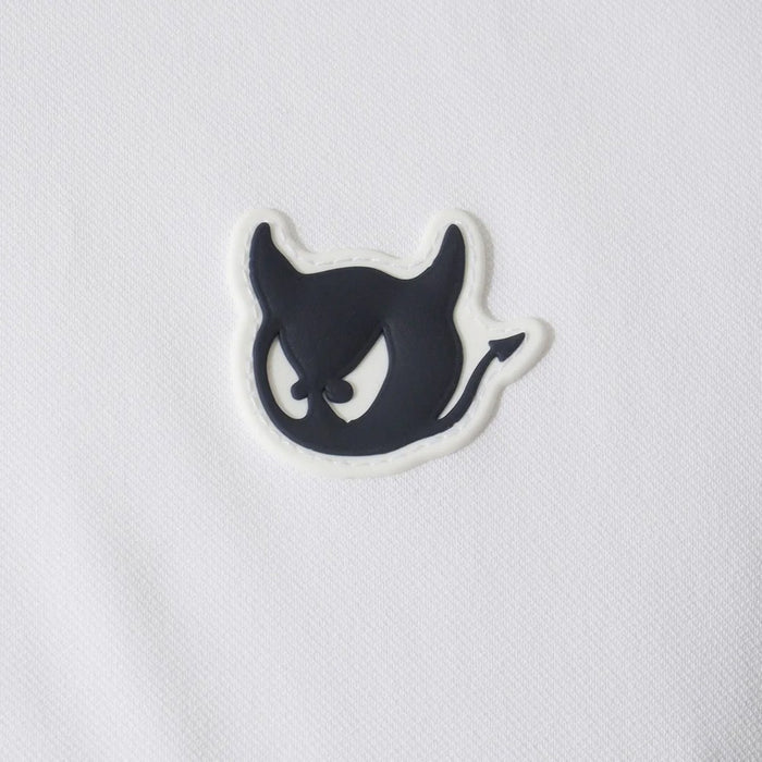 WAAC Rib Collar WAACKY Golf Polo White - FW25 Men