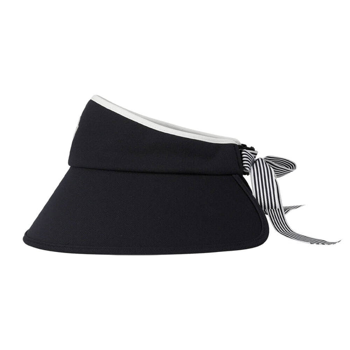 WAAC Ribbon Floppy Golf Visor Dark Navy - SS26 Women