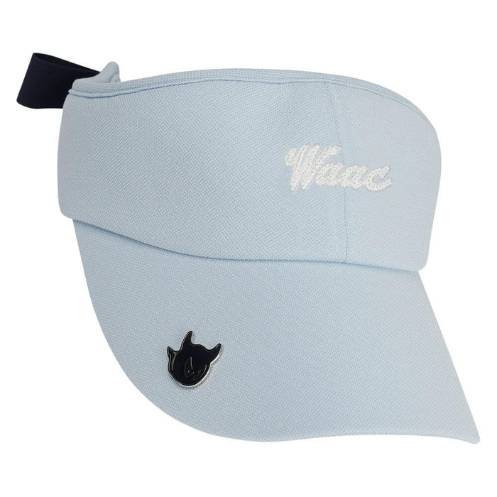 WAAC Ribbon Golf Visor Light Blue - SS26 Women