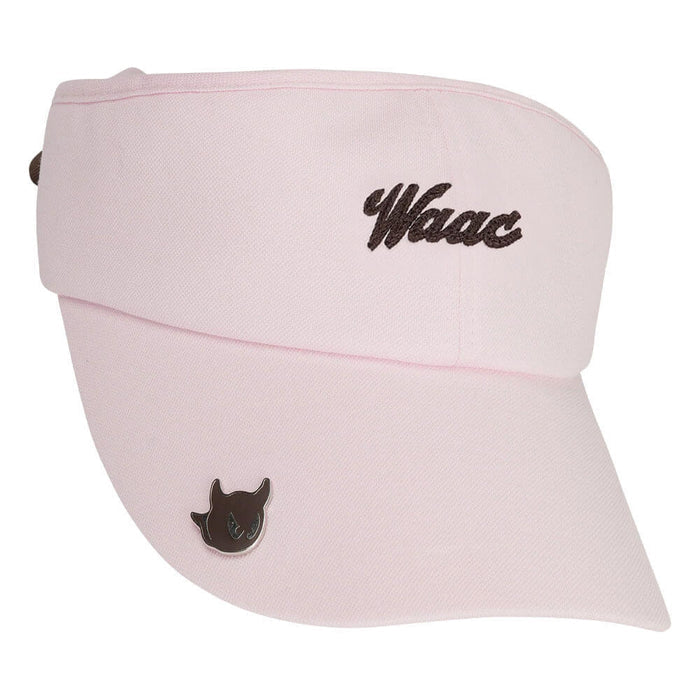 WAAC Ribbon Golf Visor Light Pink - SS26 Women