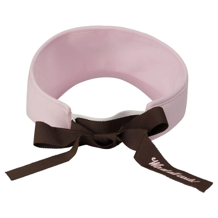 WAAC Ribbon Golf Visor Light Pink - SS26 Women