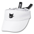 WAAC Ribbon Golf Visor White - SS26 Women
