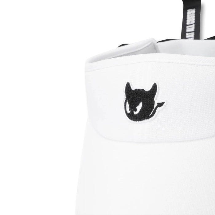 WAAC Ribbon Golf Visor White - SS26 Women