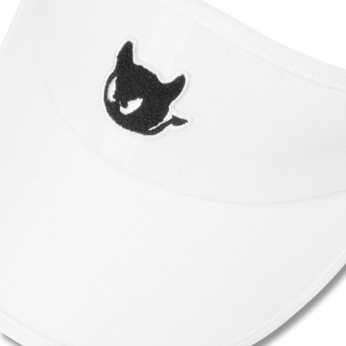 WAAC Ribbon Golf Visor White - SS26 Women