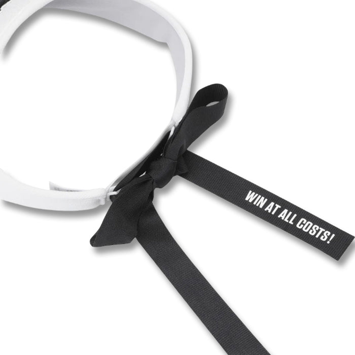 WAAC Ribbon Golf Visor White - SS26 Women