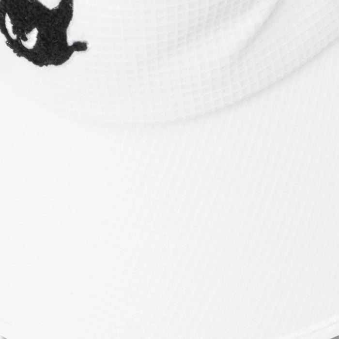 WAAC Ribbon Wide Golf Visor White - SS26 Women