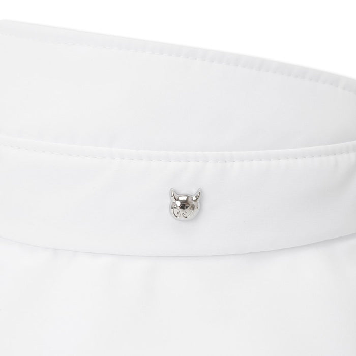WAAC Top Opened Ribbon Golf Bucket Hat White - 23 Women