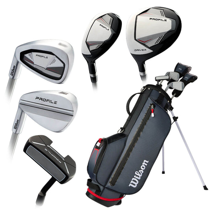 Left / 5 Clubs + 1 Carry Bag / Medium
