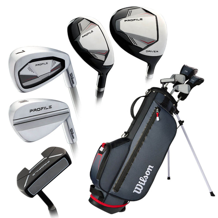Right / 5 Clubs + 1 Carry Bag / Medium