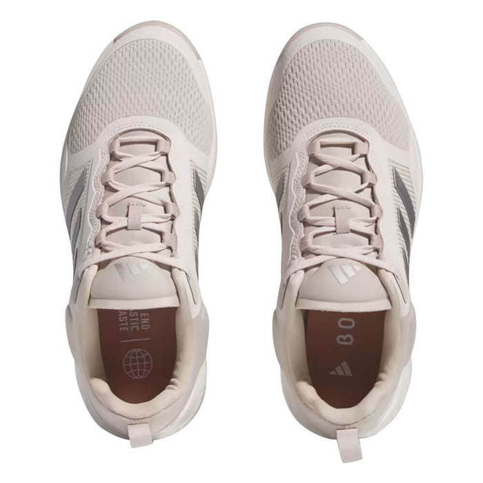 Adidas Zoysia Spikeless Golf Shoes Wonder Taupe/Taupe Metallic/Wonder Quartz - 23 Women
